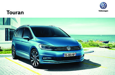 Couverture Brochure Volkswagen Touran
