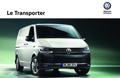 Couverture Brochure Volkswagen Transporter