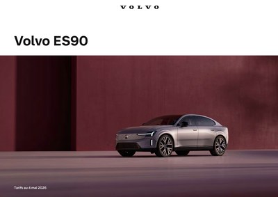 Couverture Brochure Volvo ES90