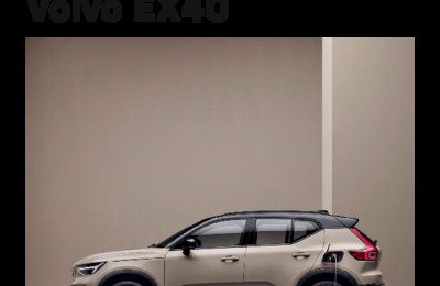 Couverture Brochure Volvo EX40