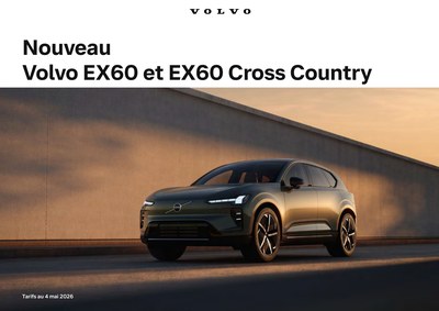 Couverture Brochure Volvo EX60