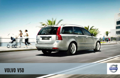 Couverture Brochure Volvo V50