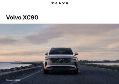 Couverture Brochure Volvo XC90