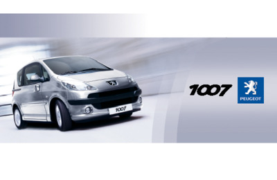 Couverture Notice Peugeot 1007