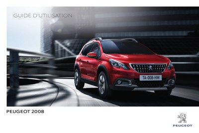 Couverture Notice Peugeot 2008
