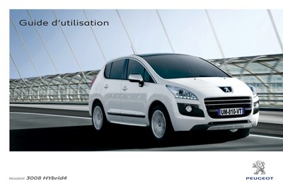 Couverture Notice Peugeot 3008