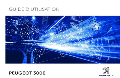 Couverture Notice Peugeot 3008