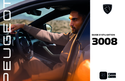 Couverture Notice Peugeot 3008