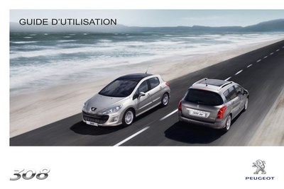 Couverture Notice Peugeot 308