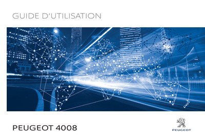 Couverture Notice Peugeot 4008