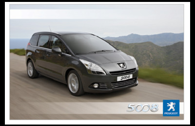 Couverture Notice Peugeot 5008