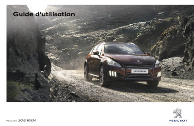 Couverture Notice Peugeot 508