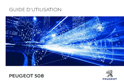 Couverture Notice Peugeot 508