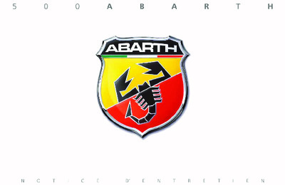Couverture Notice Abarth 500