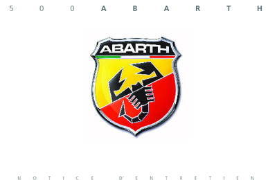 Couverture Notice Abarth 500