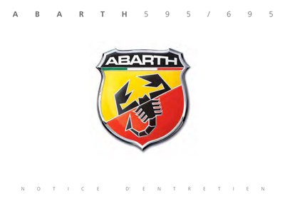 Couverture Notice Abarth 500