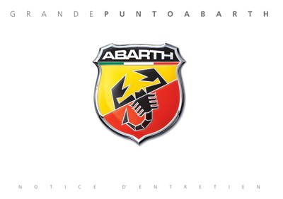 Couverture Notice Abarth Grande Punto