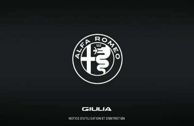 Couverture Notice Alfa Roméo Giulia