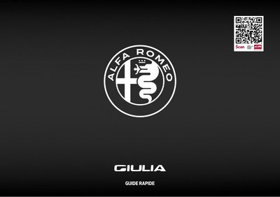 Couverture Notice Alfa Roméo Giulia