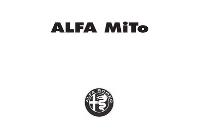 Couverture Notice Alfa Roméo MiTo