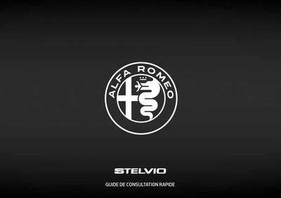 Couverture Notice Alfa Roméo Stelvio