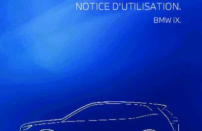 Couverture Notice BMW iX