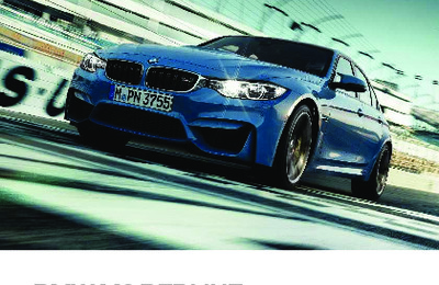 Couverture Notice BMW M3