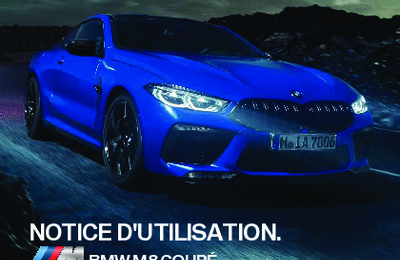 Couverture Notice BMW M8