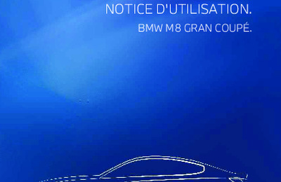 Couverture Notice BMW M8