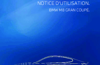 Couverture Notice BMW M8