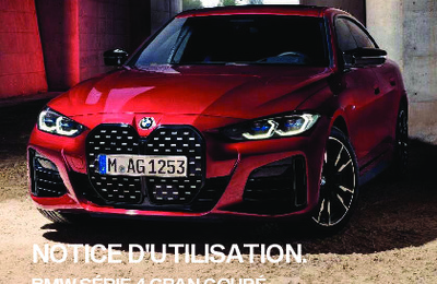 Couverture Notice BMW Série 4 Gran Coupé