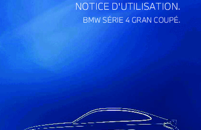 Couverture Notice BMW Série 4 Gran Coupé