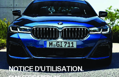 Couverture Notice BMW Série 5