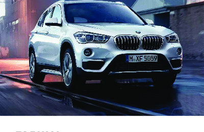 Couverture Notice BMW X1