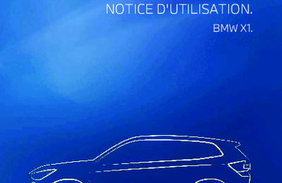 Couverture Notice BMW X1