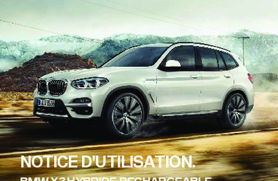 Couverture Notice BMW X3