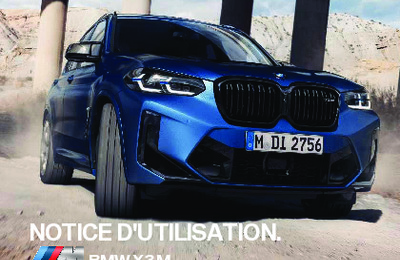 Couverture Notice BMW X3M