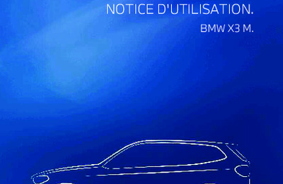 Couverture Notice BMW X3M