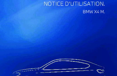 Couverture Notice BMW X4M