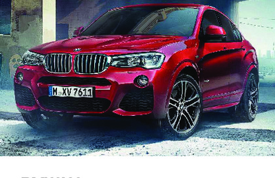 Couverture Notice BMW X4