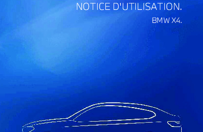 Couverture Notice BMW X4