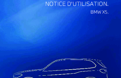 Couverture Notice BMW X5