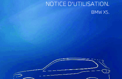 Couverture Notice BMW X5