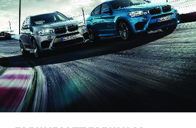 Couverture Notice BMW X5M