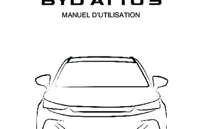 Couverture Notice BYD Atto 3