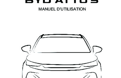Couverture Notice BYD Atto 3