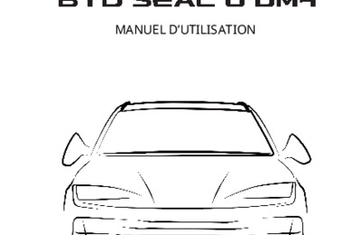 Couverture Notice BYD Seal U