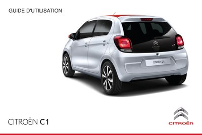 Couverture Notice Citroën C1