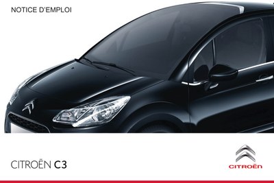Couverture Notice Citroën C3