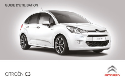 Couverture Notice Citroën C3